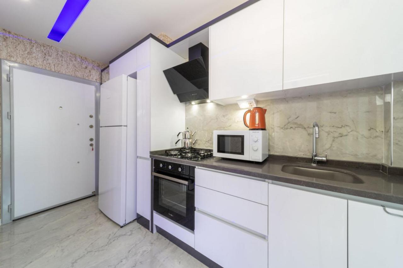 Modern And Central Duplex Apartment Near Beach In Antalya Buitenkant foto